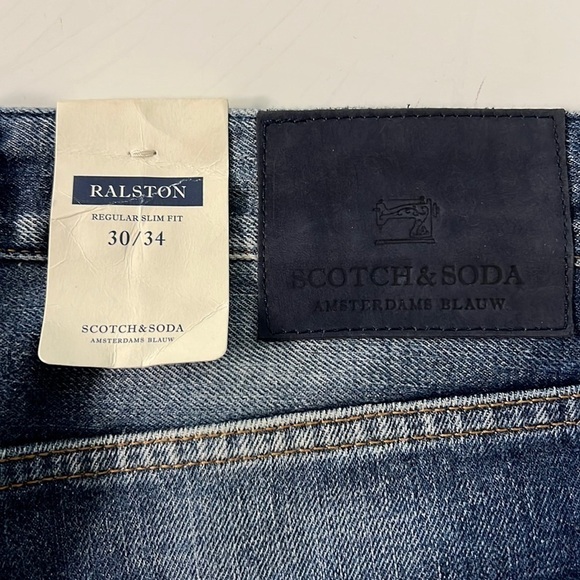 NWT Scotch & Soda Ralston Regular Blue Jeans‎ - Picture 8 of 11